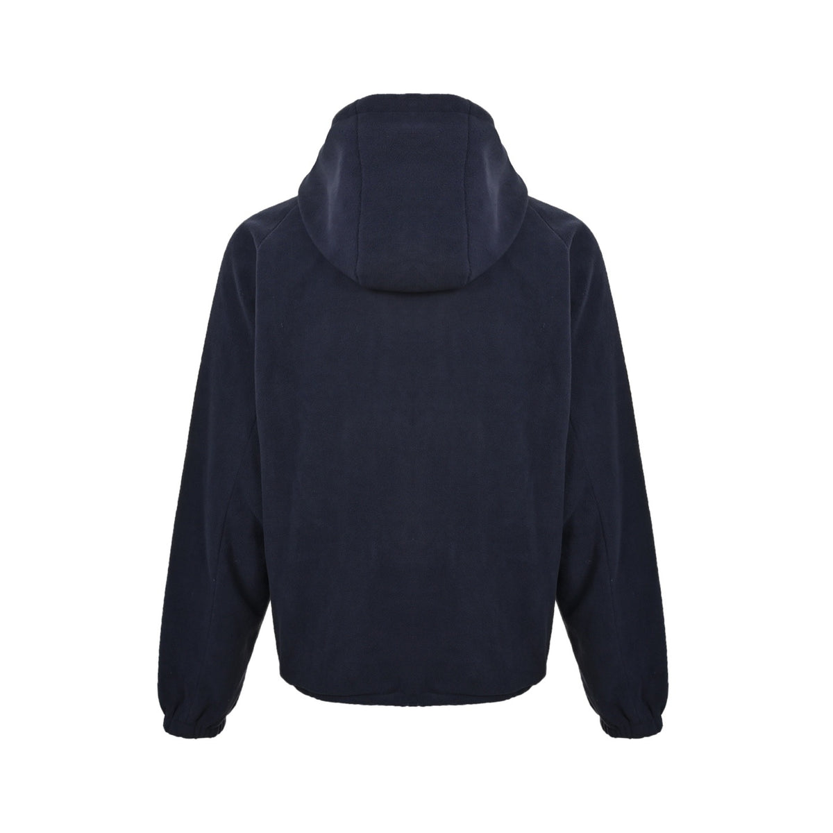 Prada polar fleece drawstring hooded jacket (navy blue)