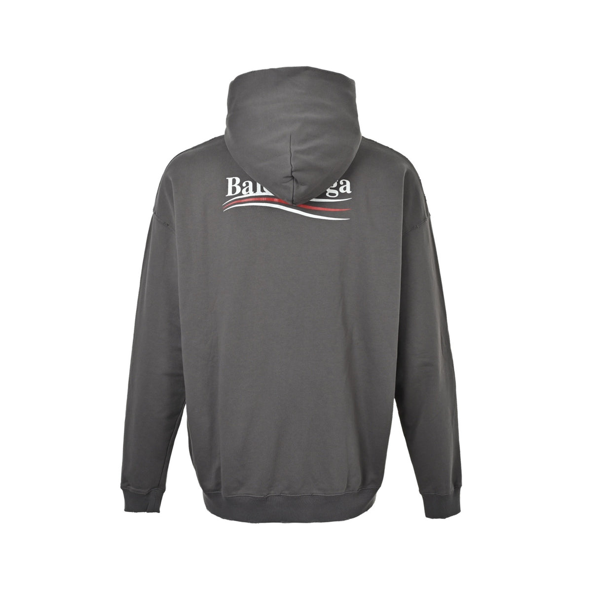 Balenciaga/Balanciaga Coke printed hole distressed hooded sweatshirt