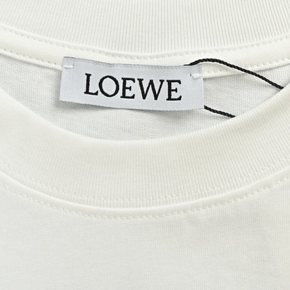 Loewe/Loewei crown print short sleeves