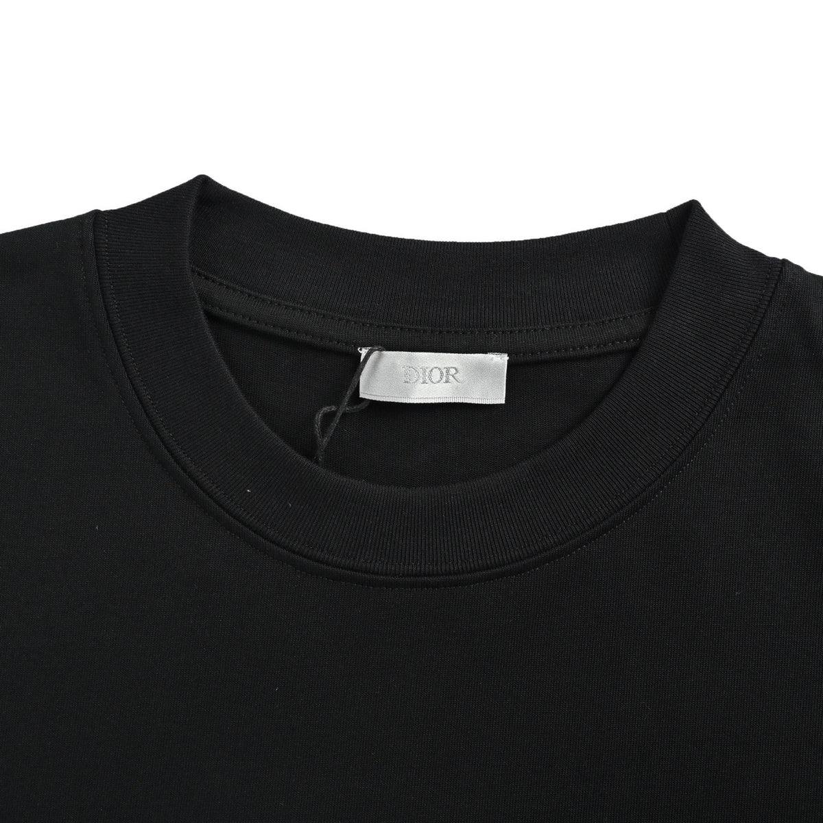 Dior 26ss signature letter embroidered short sleeves