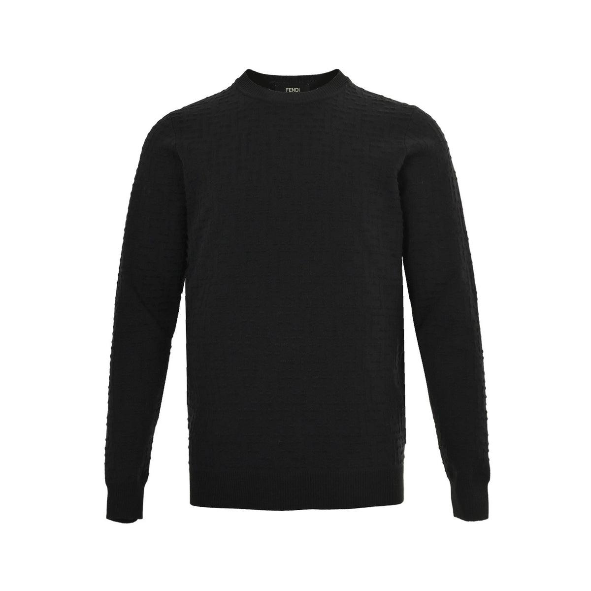 Fendi 25Fw full FF jacquard crew neck sweater