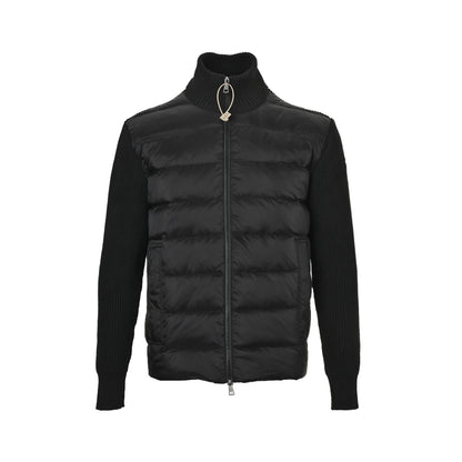 Moncler/Mongolia eight-panel armband knitted patchwork down jacket