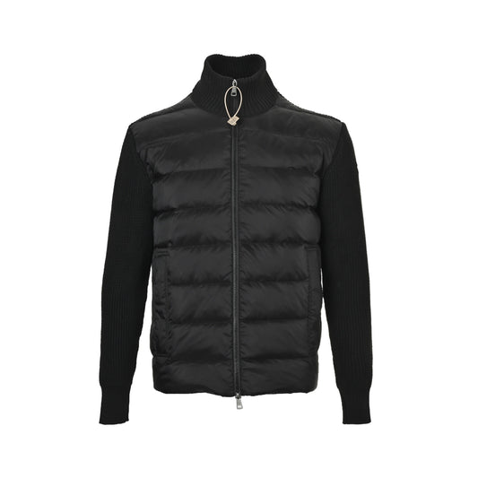 Moncler/Mongolia eight-panel armband knitted patchwork down jacket