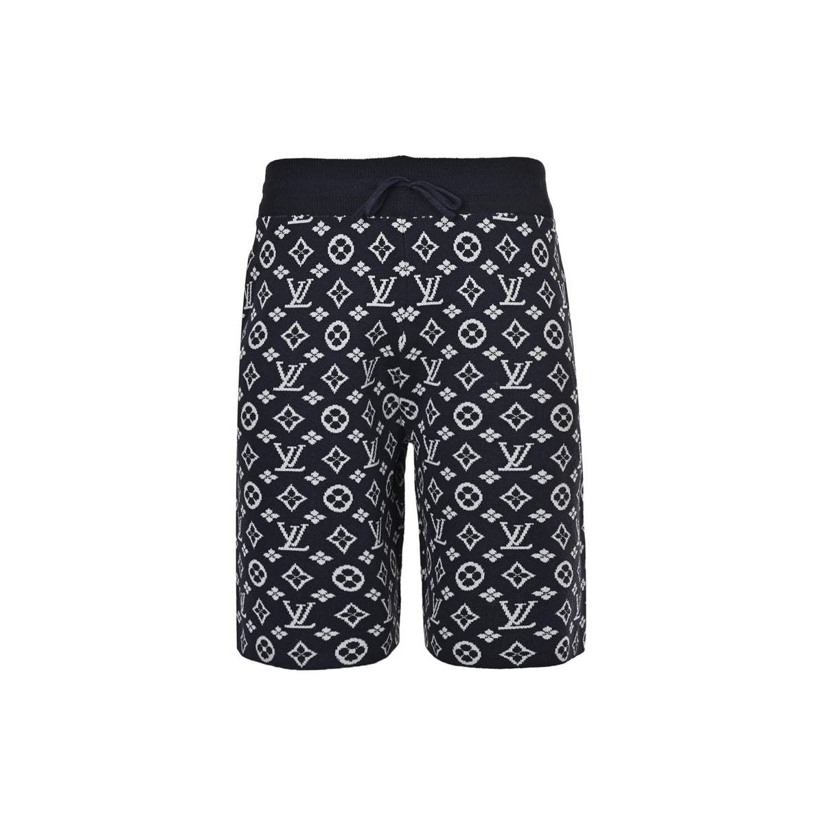 Louis Vuitton full-frame old flower jacquard knitted shorts