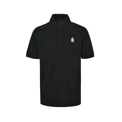 Prada 26ss shield badge logo Polo short sleeves