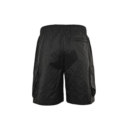 Gucci 24ss dark pattern double G jacquard cargo shorts