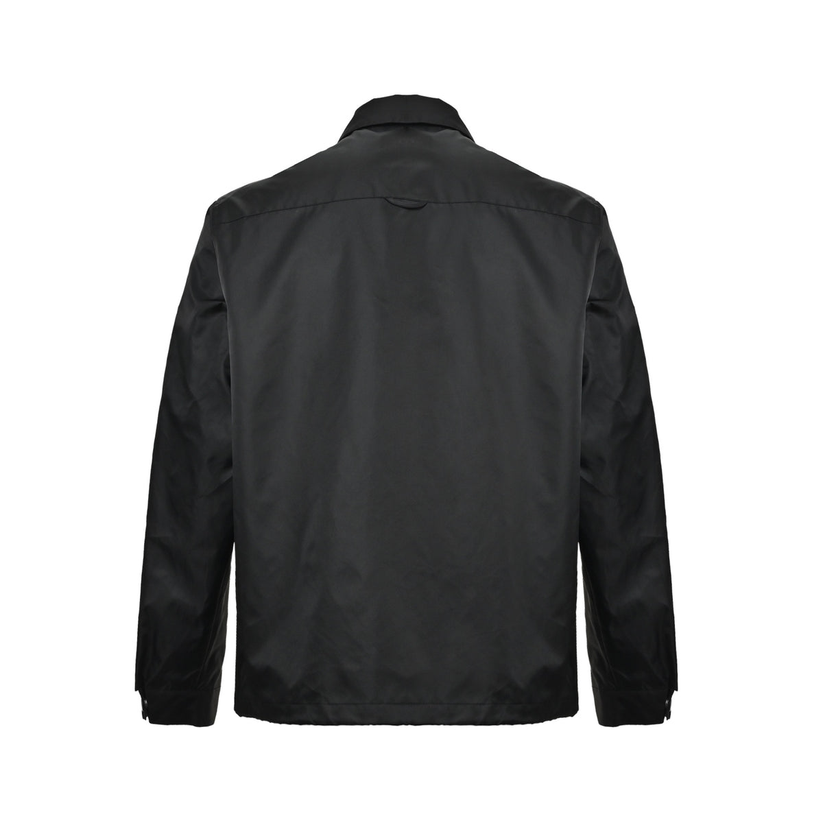 Prada zipper pocket nylon lapel jacket