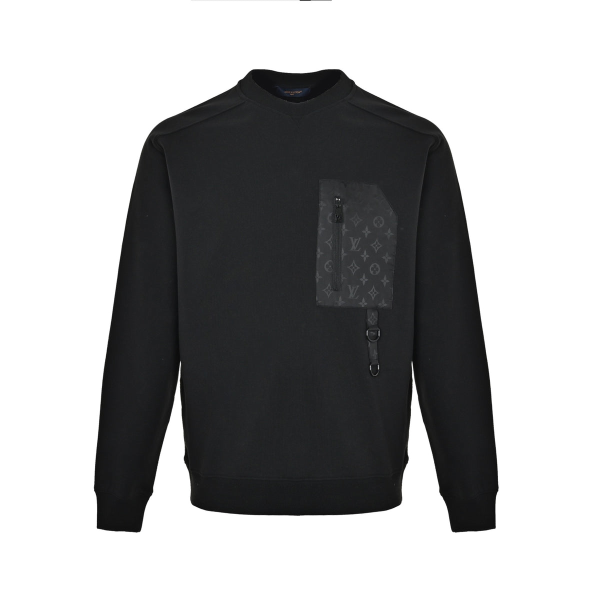 Louis Vuitton presbyopic patchwork pocket crew neck sweatshirt