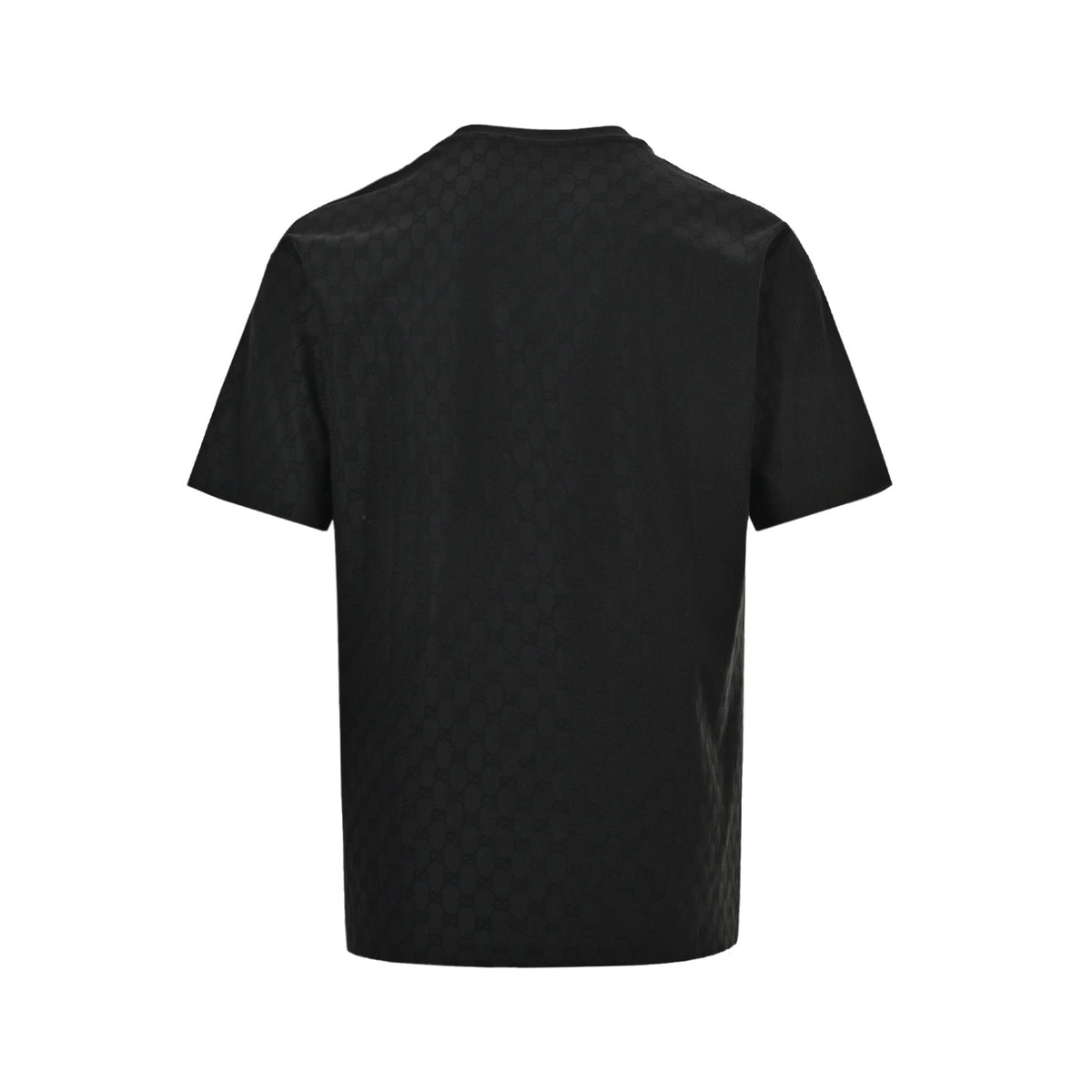 Gucci 26ss all over printed dark pattern old flower jacquard short sleeves