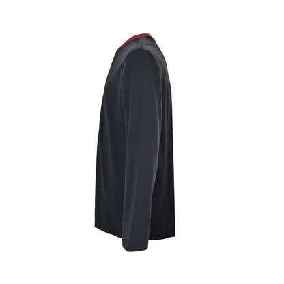Miu Miu 26ss contrasting color stitching long-sleeved T-shirt