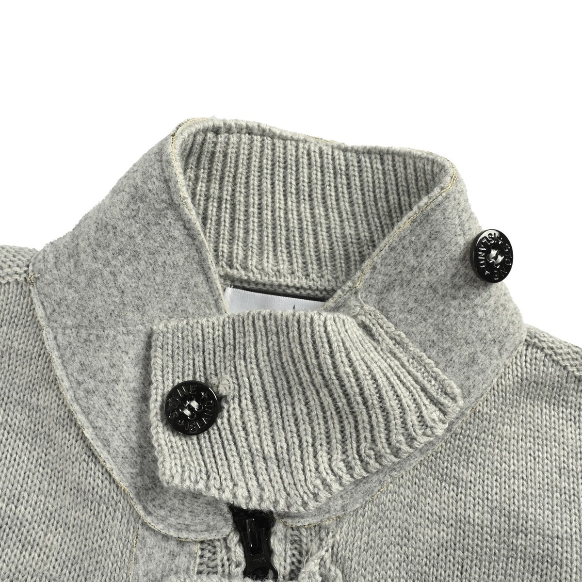 Stone Island 25Fw armband cardigan sweater