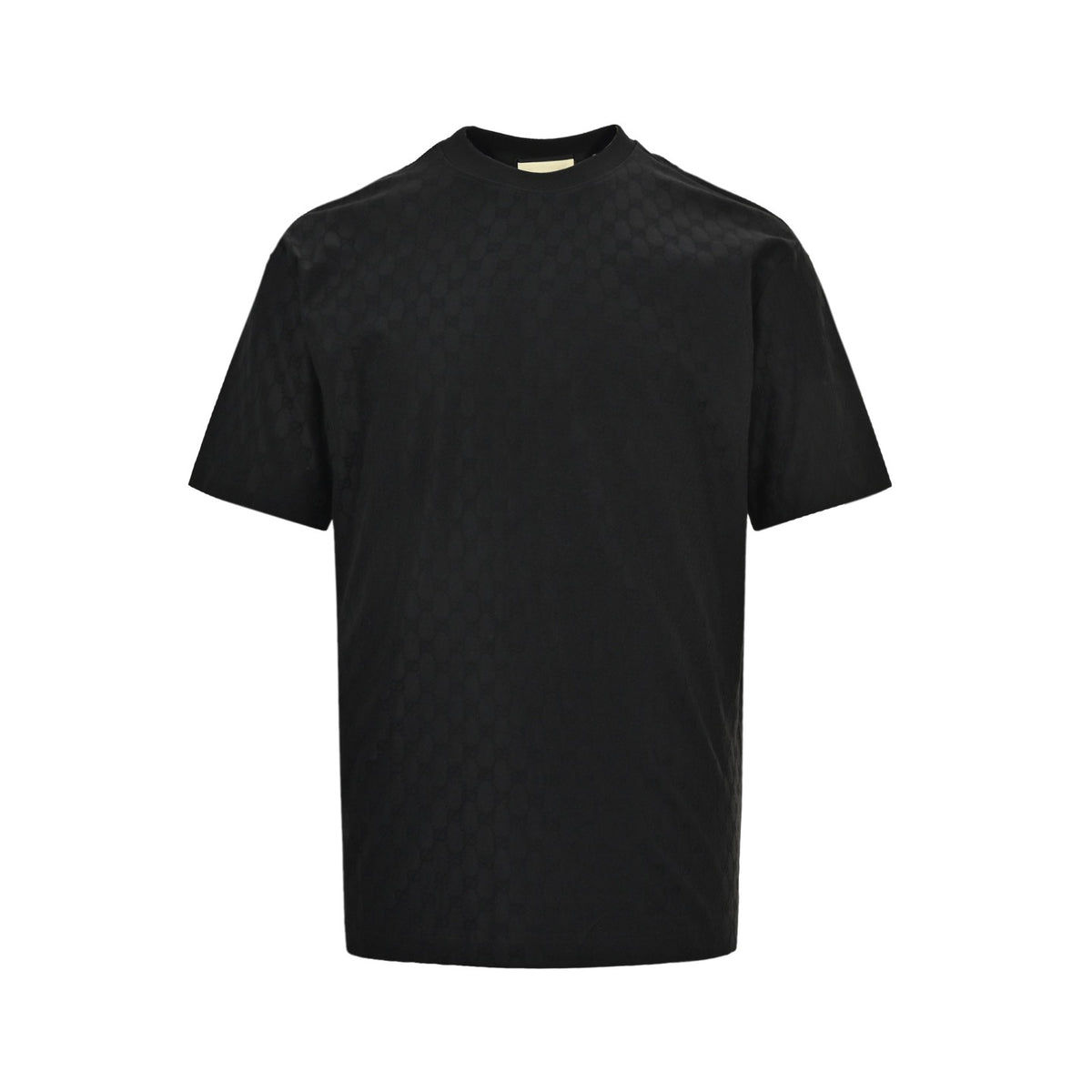 Gucci 26ss all over printed dark pattern old flower jacquard short sleeves