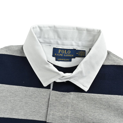 Ralph Lauren striped long-sleeved Polo shirt