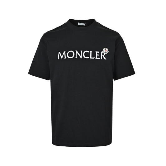 Moncler/Mask classic letter print embroidered logo short sleeves