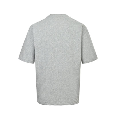 Alexander Wang foam printed letter logo short sleeves