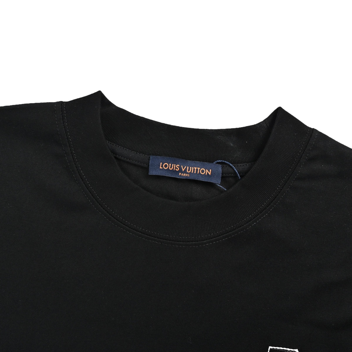 Louis Vuitton 26ss colorful sequined logo embroidered short sleeves