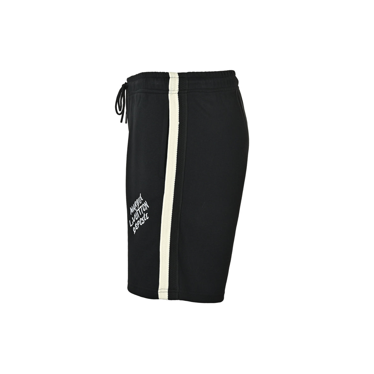 Louis Vuitton embroidered letter web shorts