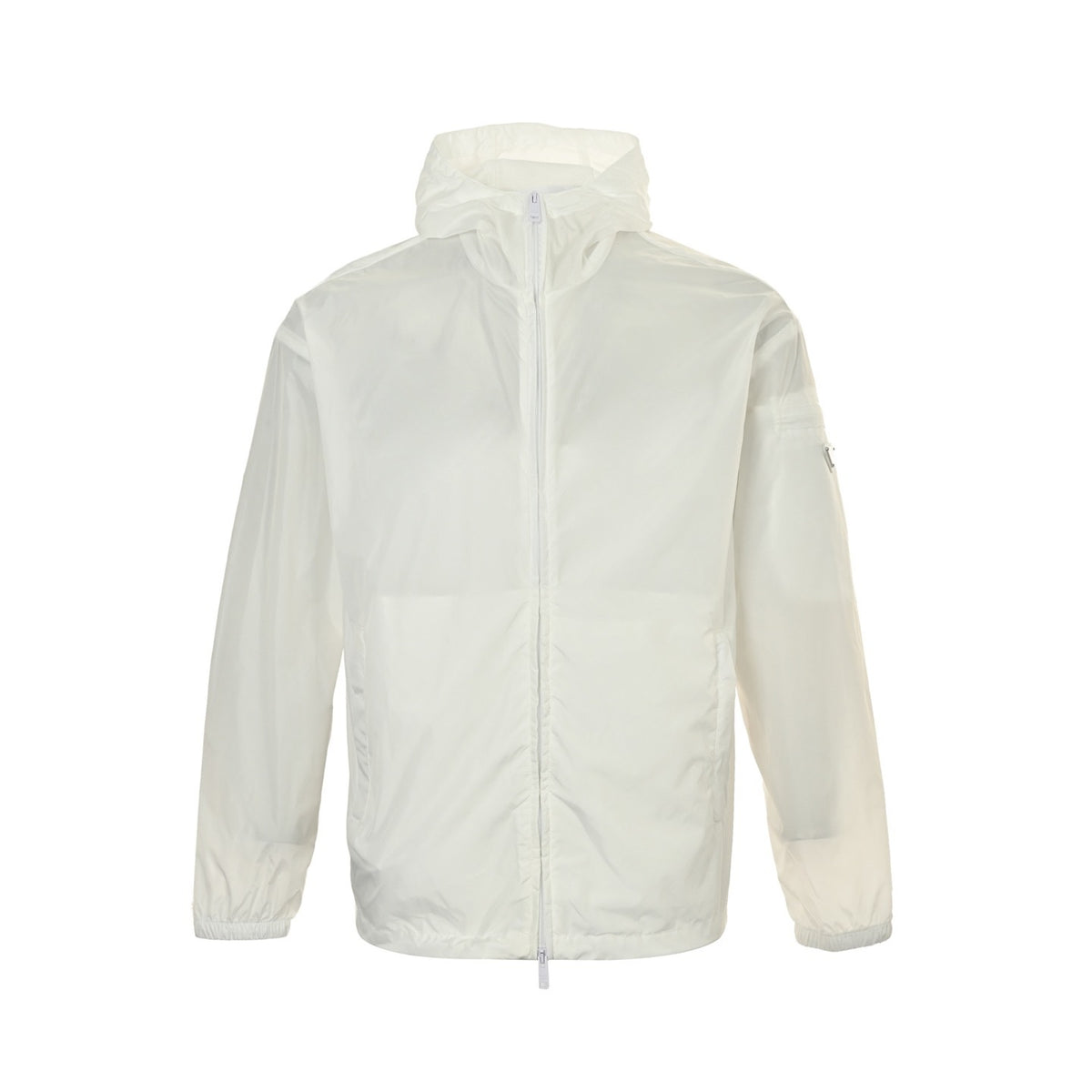 Prada 25Fw zipper sleeve pocket triangle logo jacket jacket