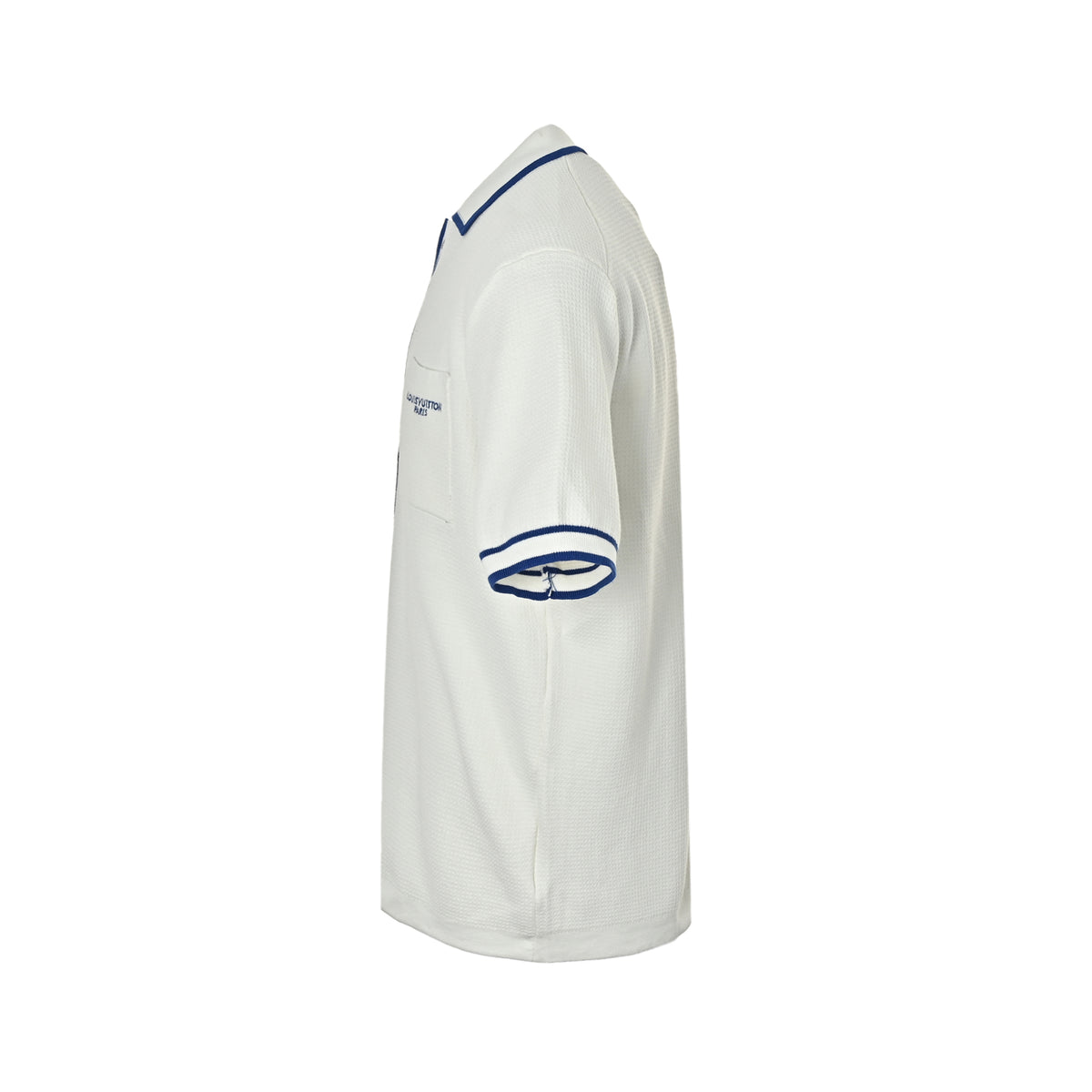 Louis Vuitton pocket logo embroidered knitted short-sleeved shirt