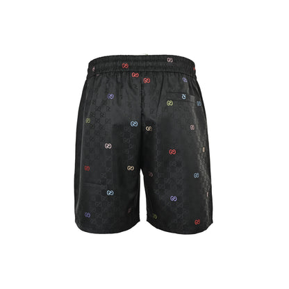 Gucci presbyopia dark pattern color label jacquard shorts