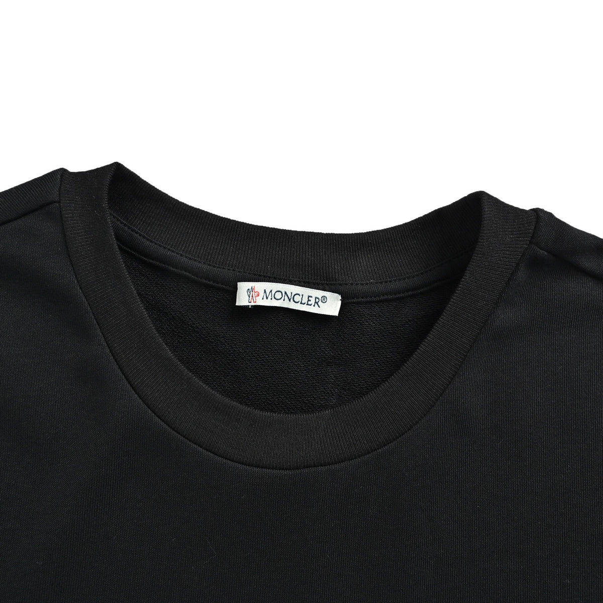 Moncler/Mask leather trim pocket short sleeves