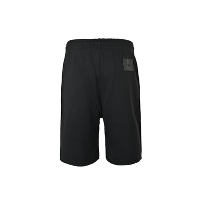We11 Done letter LOGO printed raw edge casual shorts