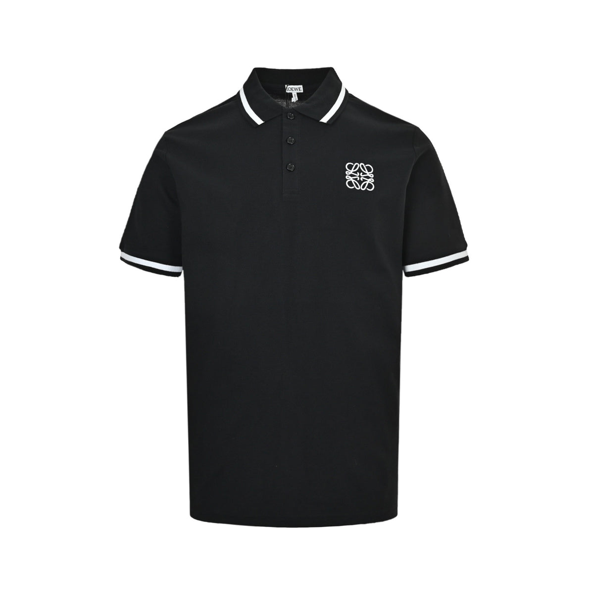 Loewe/Luo Yiwei embroidered Polo short sleeves