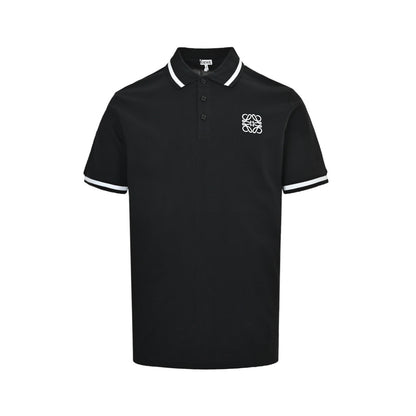 Loewe/Luo Yiwei embroidered Polo short sleeves