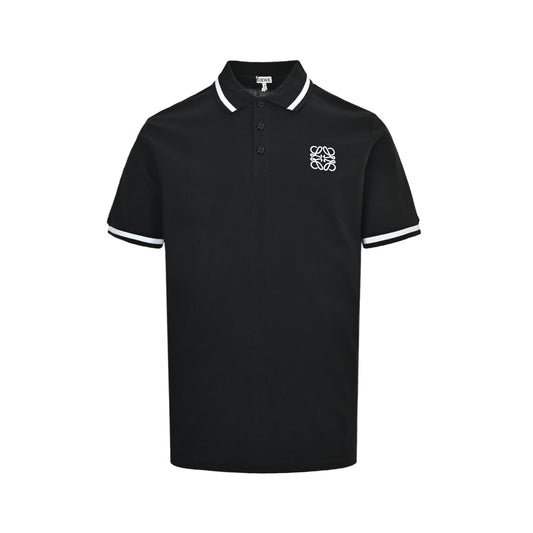 Loewe/Luo Yiwei embroidered Polo short sleeves