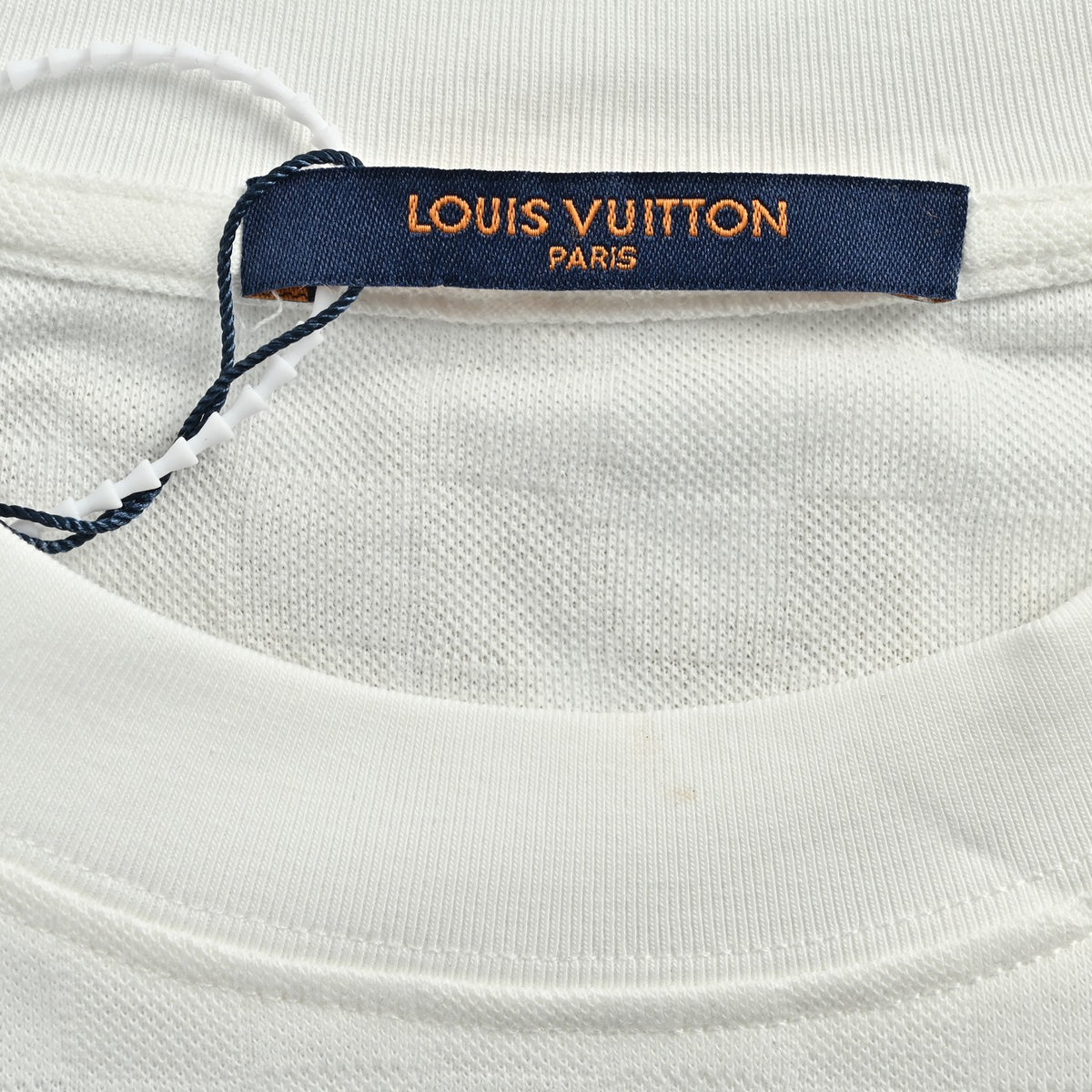 Louis Vuitton embroidered badge checkerboard short sleeves
