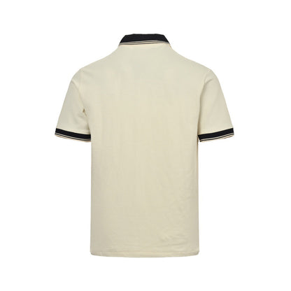Gucci 24ss Double G embroidered Polo short sleeves on the chest