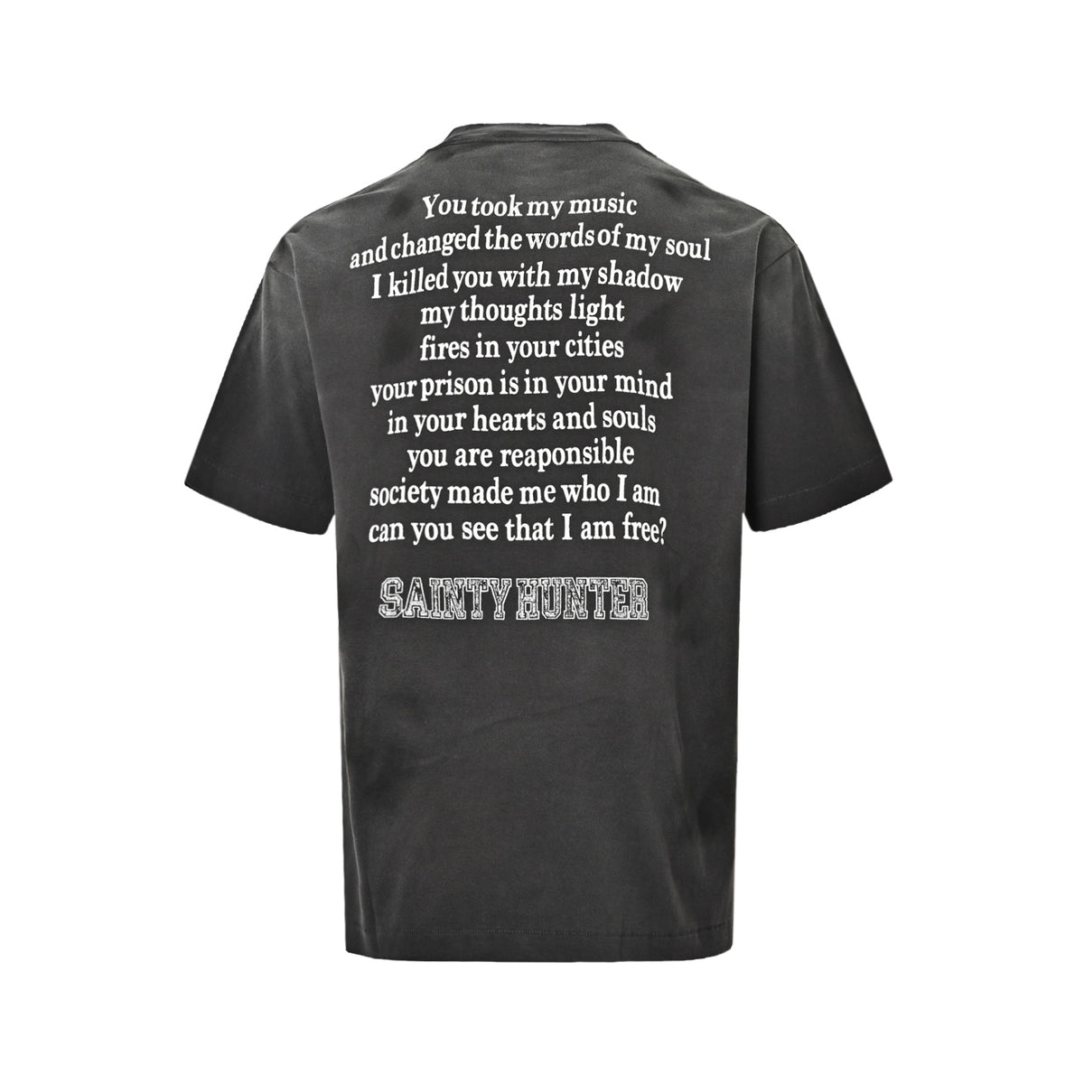 SAINT MICHAEL skull cherub print short sleeves