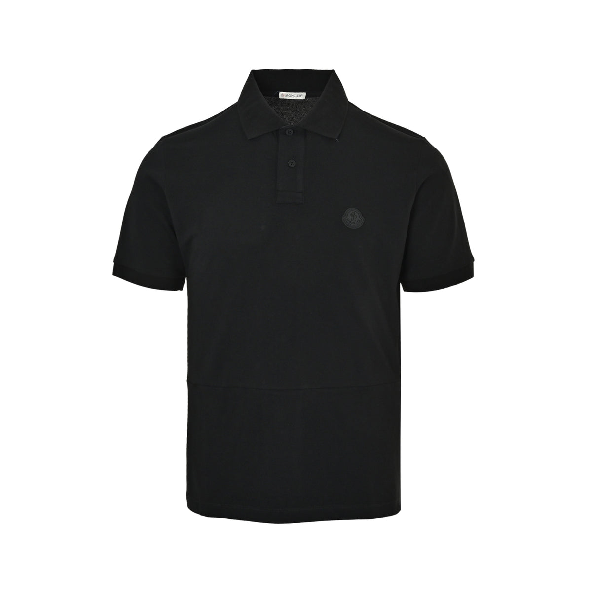 Moncler/Mask Silicone Black Label Polo Short Sleeve