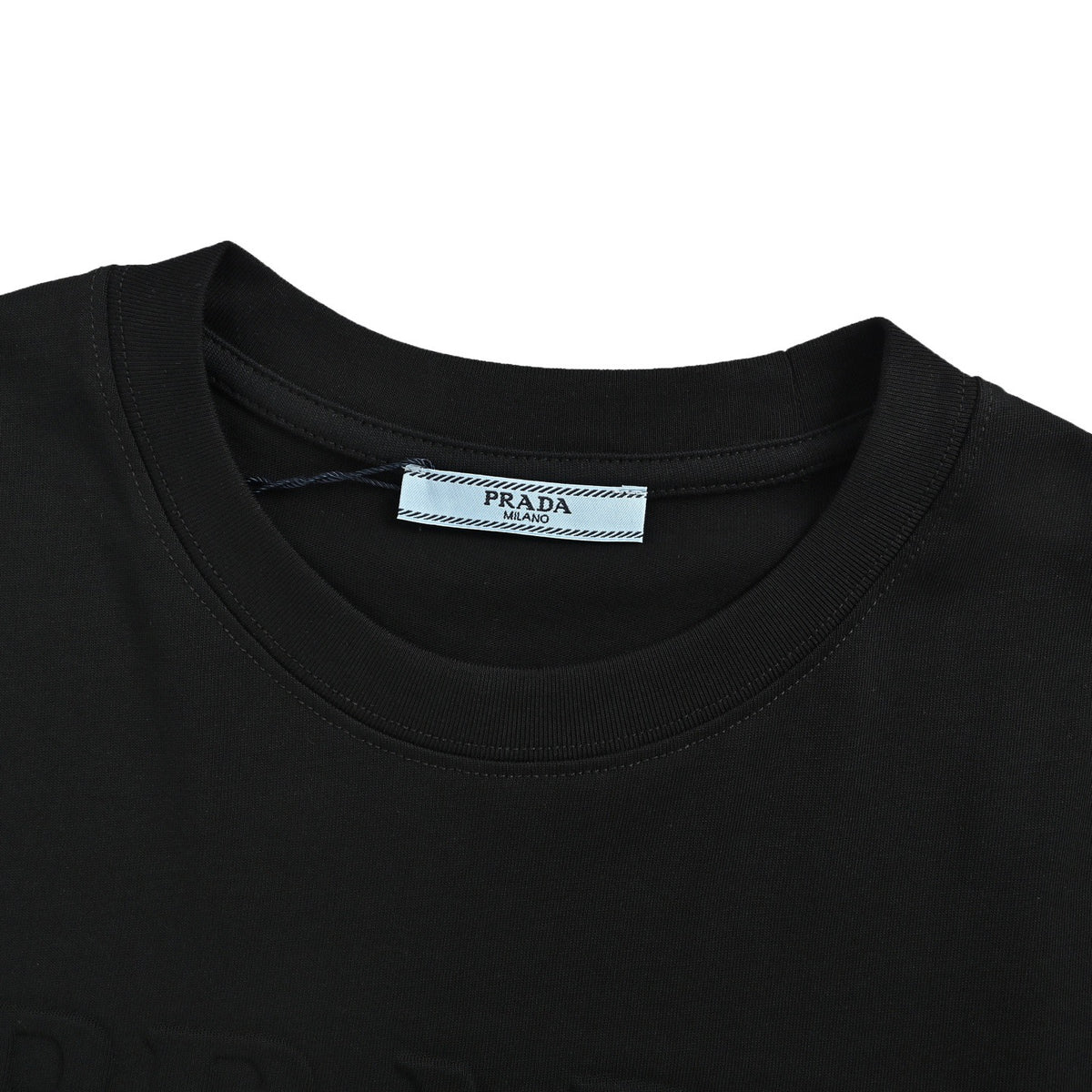 Prada embossed logo short sleeves