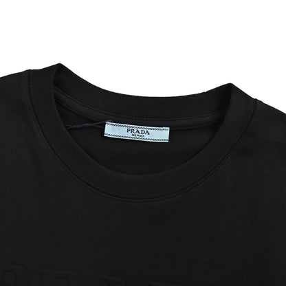 Prada embossed logo short sleeves