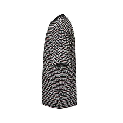 Chrome Hearts Cross Striped Short Sleeves