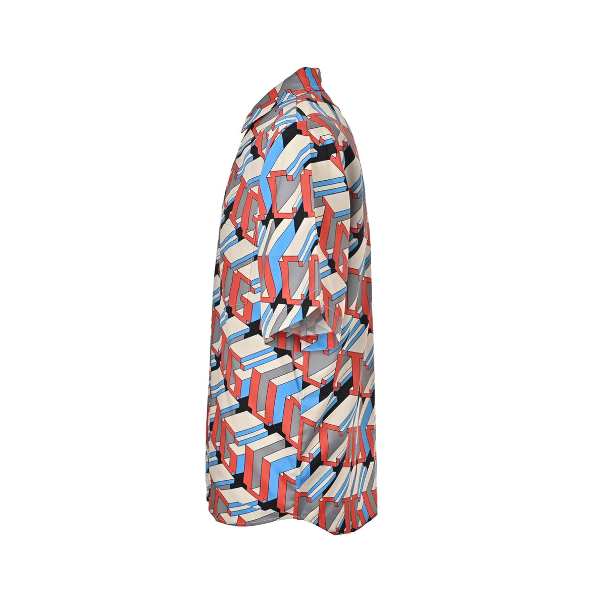 Gucci 24ss pixel three-dimensional G letter short-sleeved shirt
