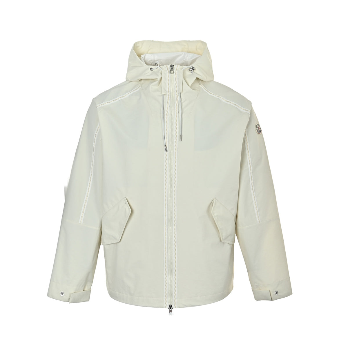 Moncler/Meng Mouth Apricot Flap Pocket Hooded Jacket