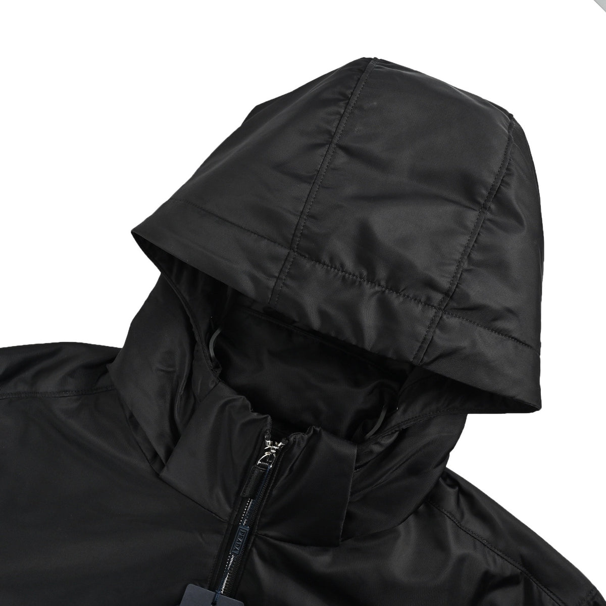 Prada 26ss chest zipper pocket hooded thin jacket
