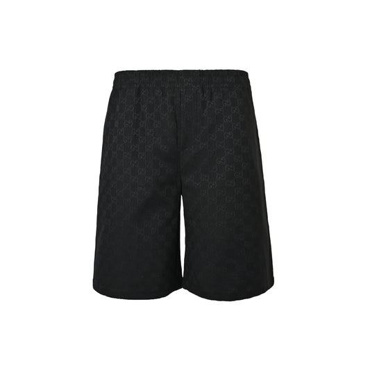 Gucci old flower jacquard all over print suit shorts