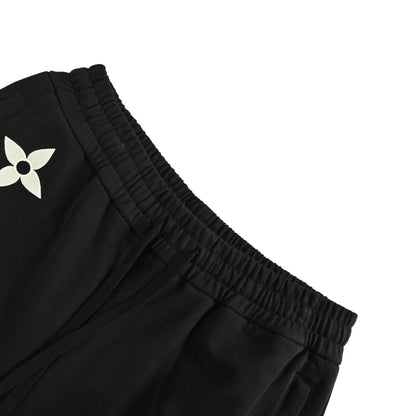 Louis Vuitton 25Fw presbyopic embroidered logo trousers