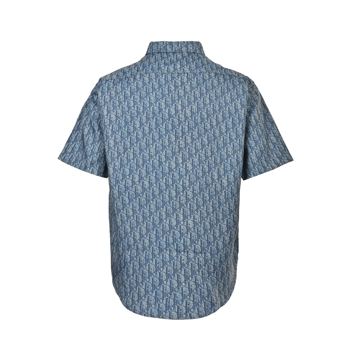 Dior 25ss all-over printed presbyopia short-sleeved shirt