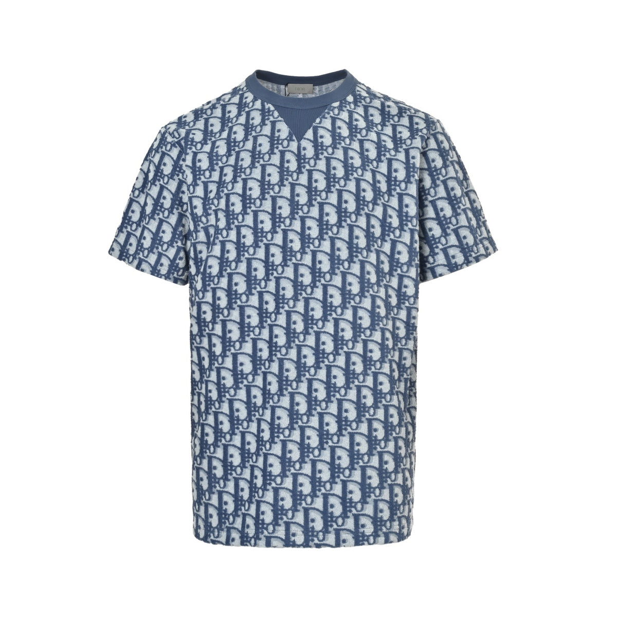 Dior Oblique presbyopia all-over printed towel short sleeves