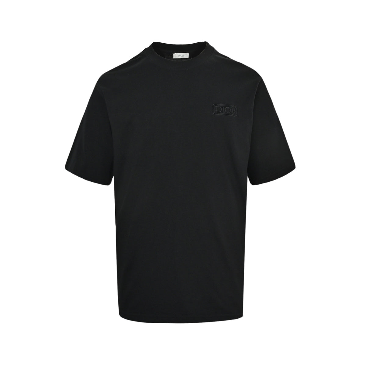 Dior short sleeves with square logo embroidery on the chest