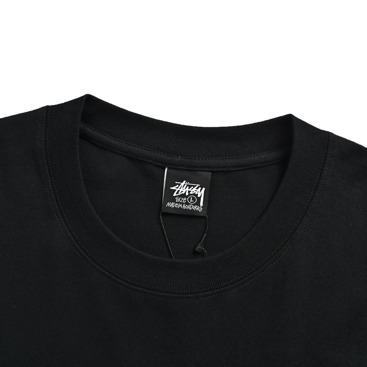 Stussy 26ss back box letter printed short sleeves