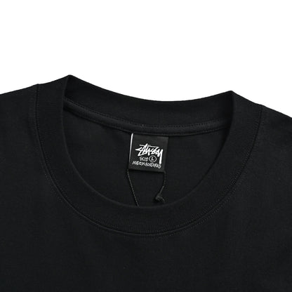 Stussy 26ss back box letter printed short sleeves
