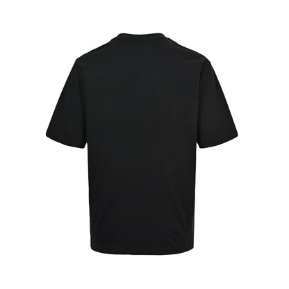 Dior short-sleeved chest logo badge embroidery