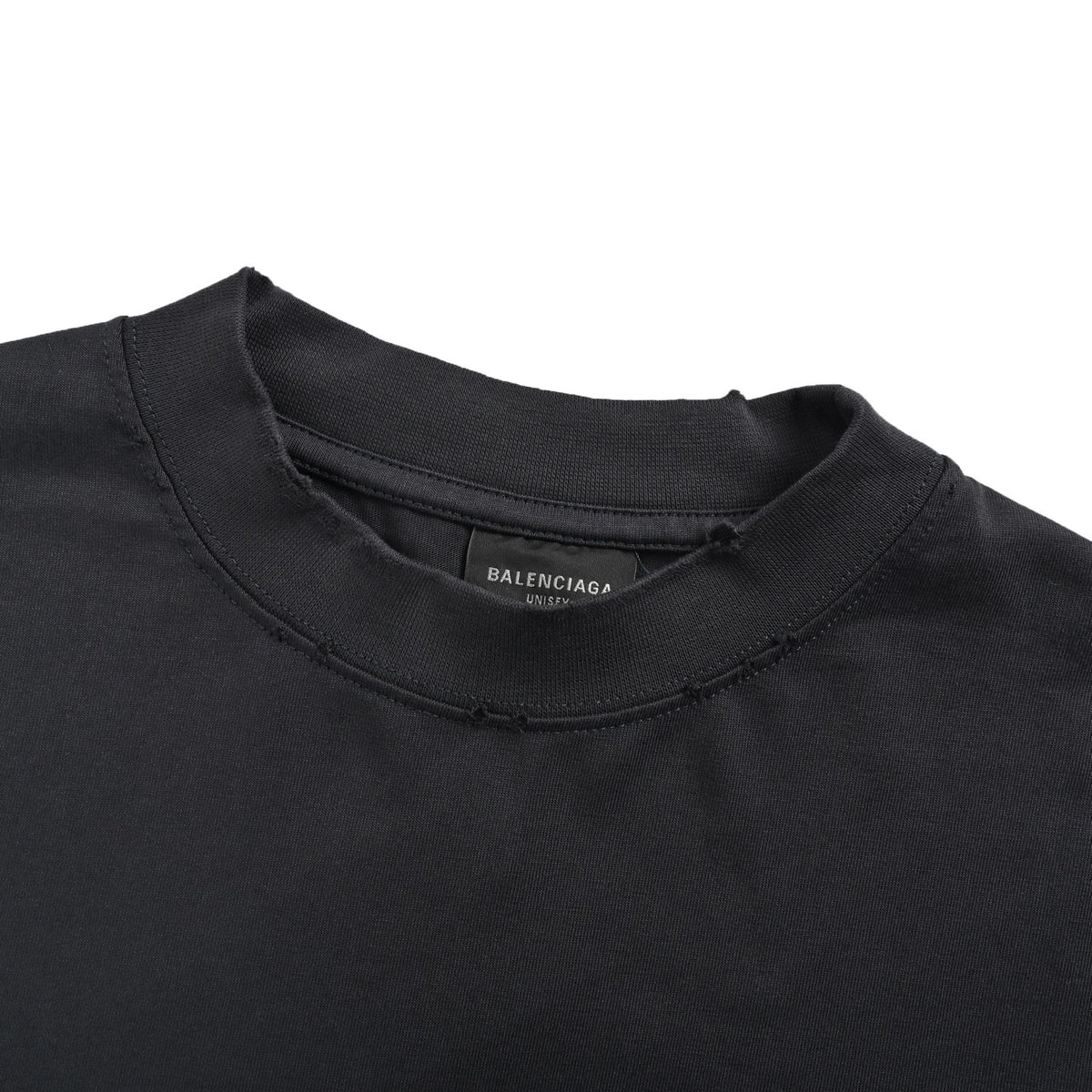 Balenciaga/Balanciaga horizontal letter printed short sleeves