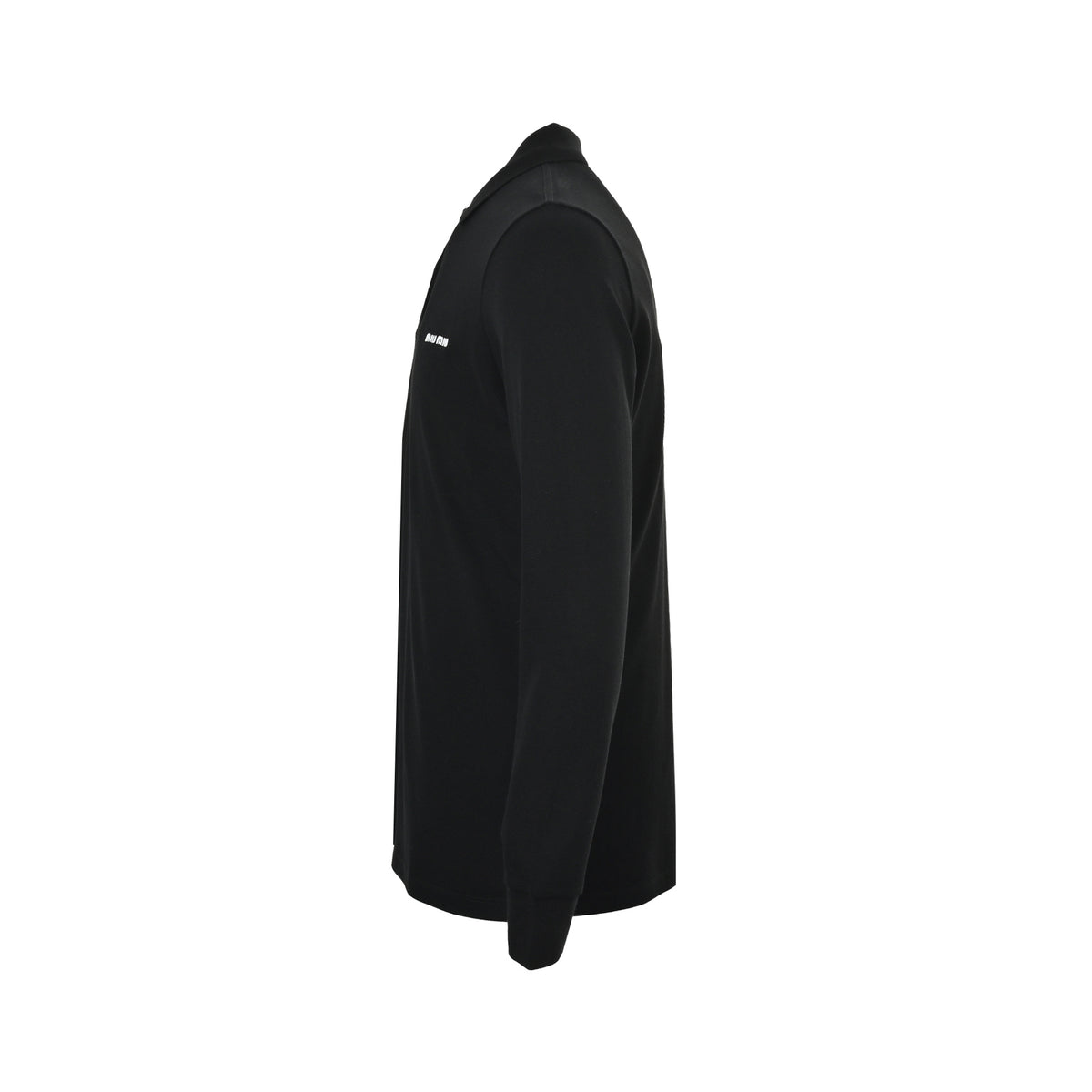 Miu Miu 24Fw Miu small label embroidered polo long sleeves