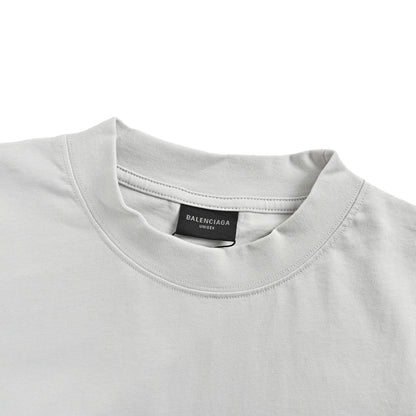 Balenciaga Dissolving Smiley Alien Short Sleeves
